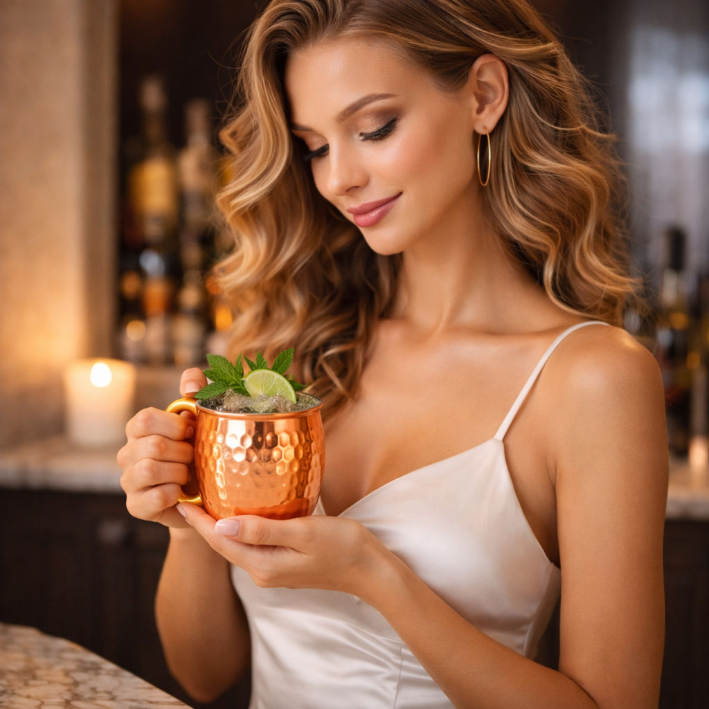 Copper Shot Mug, Hammered Design, Cup Serving Drinking Vodka Taquila Shots